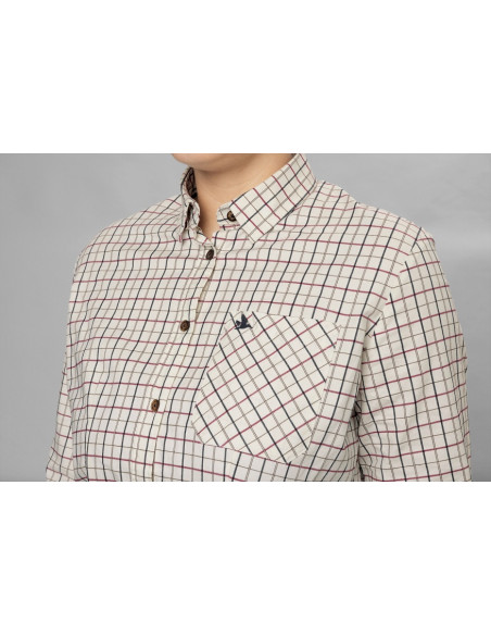 Seeland Kerry Damskjorta Cabernet/Blue