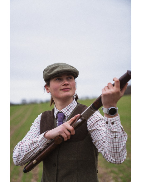 Seeland Kerry Damskjorta Cabernet/Blue | Holmgrens Jakt & Fritid