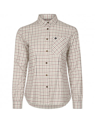 Seeland Kerry Damskjorta Cabernet/Blue | Holmgrens Jakt & Fritid