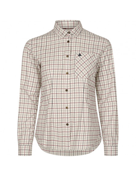 Seeland Kerry Damskjorta Cabernet/Blue | Holmgrens Jakt & Fritid