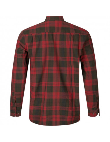 Seeland Highseat Skjorta Red Forest Check | Holmgrens Jakt & Fritid