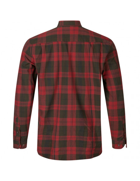 Seeland Highseat Skjorta Red Forest Check | Holmgrens Jakt & Fritid