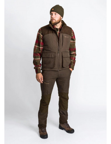 Pinewood Abisko Vest Suede Brown | Holmgrens Jakt & Fritid