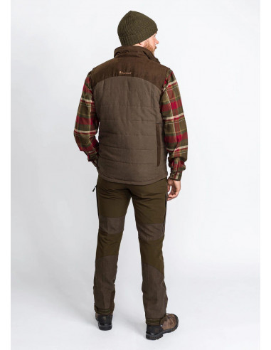 Pinewood Abisko Vest Suede Brown