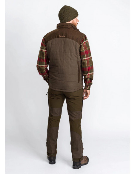 Pinewood Abisko Vest Suede Brown