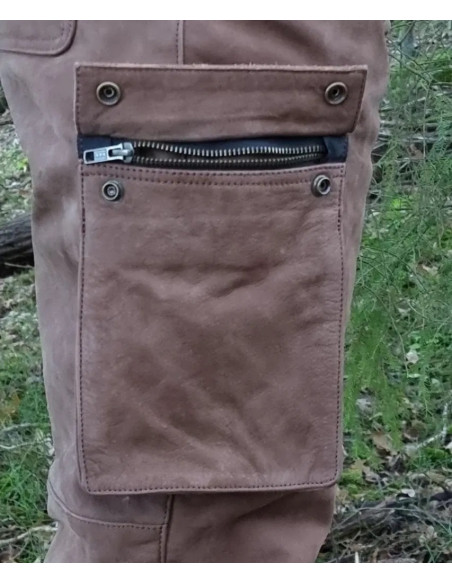 Proelia Läderbyxa med Kevlar