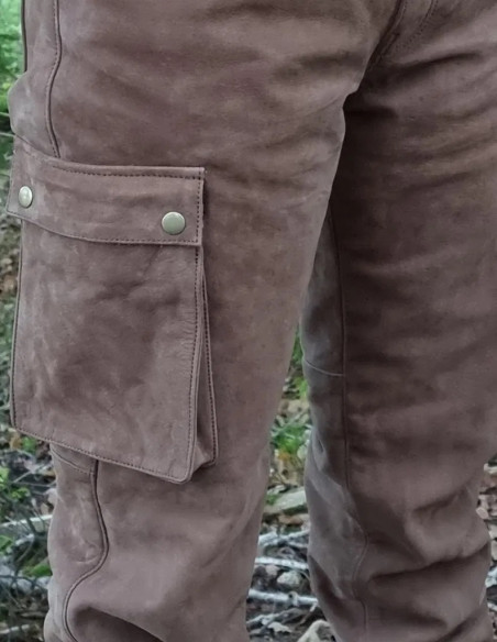 Proelia Läderbyxa med Kevlar