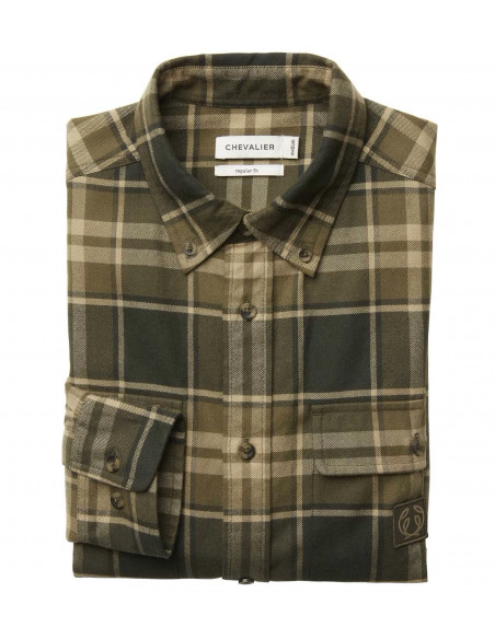 Chevalier Heron flannel Shirt Green | Holmgrens Jakt & Fritid