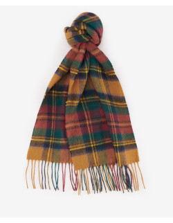 Barbour New Check Tartan Scarf Harvest Gold | Holmgrens Jakt & Fritid