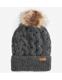 Barbour Penshaw Cable Beanie Charcoal | Holmgrens Jakt & Fritid