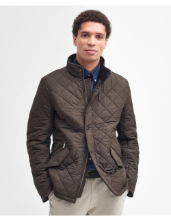 Barbour Powell Quilt Jacket Olive | Holmgrens Jakt & Fritid 2