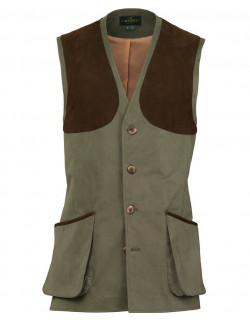 Laksen Lumley Leith Shooting Vest Olive | Holmgrens Jakt & Fritid