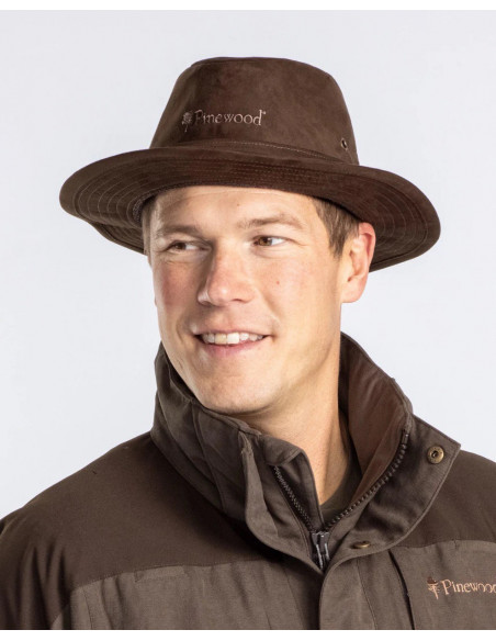 Pinewood Hunting Hat Suede Brown