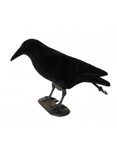 Kråk Bulvan Flocked svart 38cm | Holmgrens Jakt och Fritid |