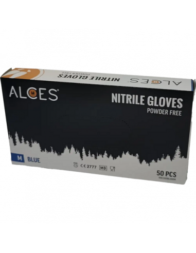 Alces Nitril Handskar 3,5gr 50-pack Blue | Holmgrens Jakt och Fritid |
