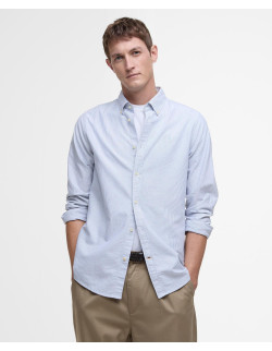 Barbour Striped Oxtown TF Shirt Navy | Holmgrens Jakt & Fritid