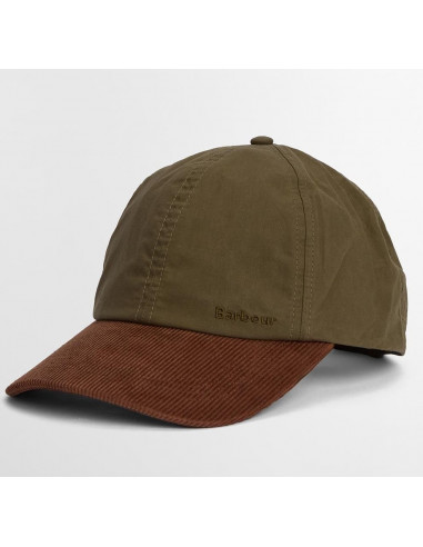 Barbour Transport Cap Green/Brown | Holmgrens Jakt & Fritid