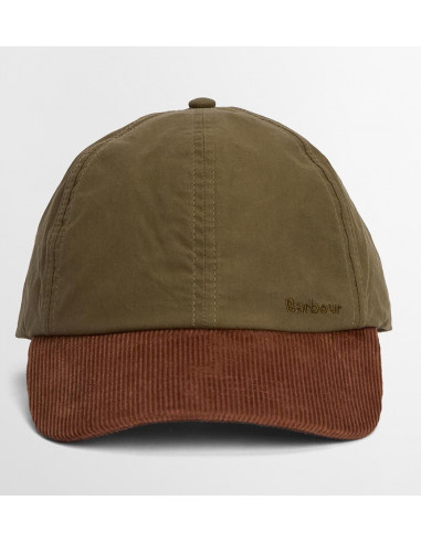 Barbour Transport Cap Green/Brown | Holmgrens Jakt & Fritid