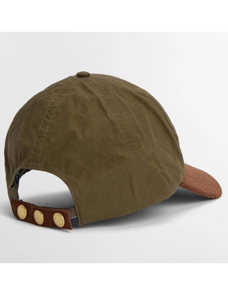 Barbour Transport Cap Green/Brown