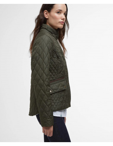 Barbour Crawford Cavalry Quilt Olive