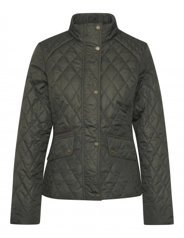 Barbour Crawford Cavalry Quilt Olive | Holmgrens Jakt & Fritid