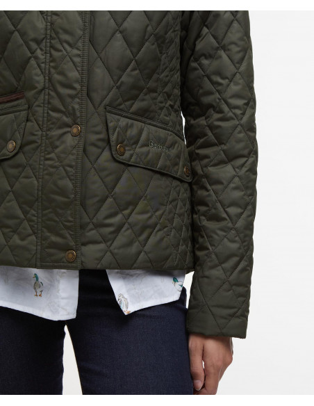 Barbour Crawford Cavalry Quilt Olive