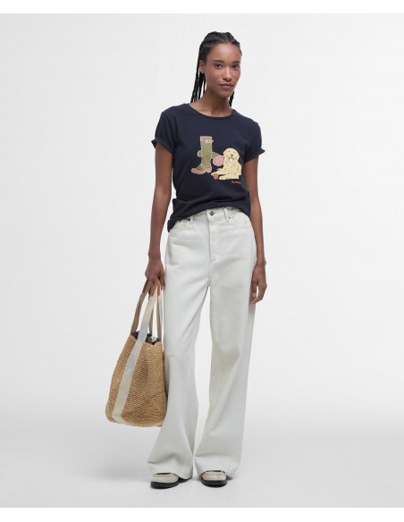 Barbour Rowen T-shirt Navy