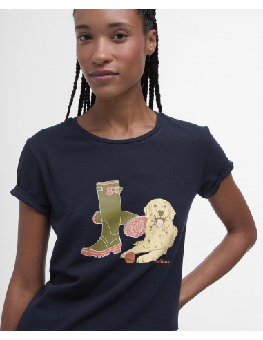 Barbour Rowen T-shirt Navy