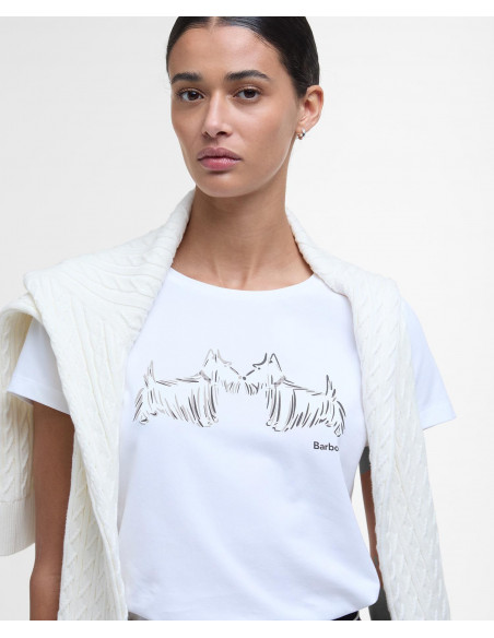 Barbour Highlands T-shirt White