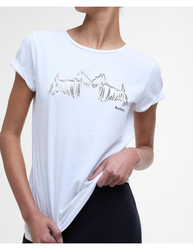 Barbour Highlands T-shirt White