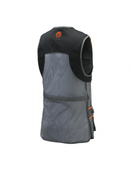 Beretta Full Mesh Vest Black/Grey | Holmgrens Jakt & Fritid