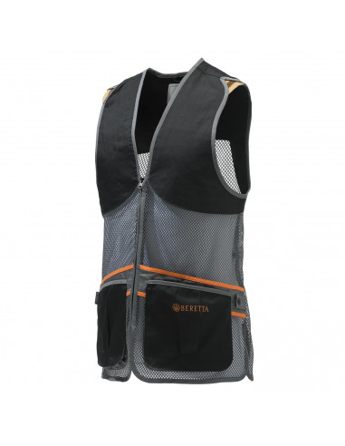Beretta Full Mesh Vest Black/Grey | Holmgrens Jakt & Fritid