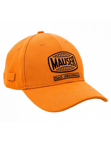 Mauser Logo Canvas Cap Driven Orange | Holmgrens Jakt & Fritid