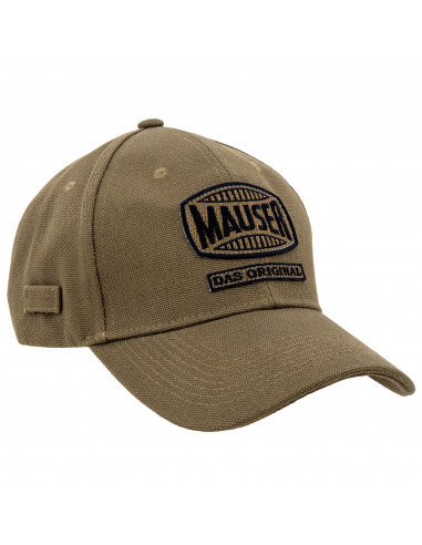Mauser Logo Canvas Cap Olive | Holmgrens Jakt & Fritid