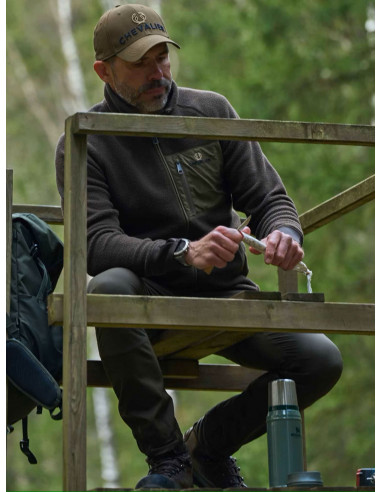 Chevalier Pax Light Pile Jacket Brown