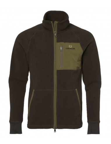 Chevalier Pax Light Pile Jacket Brown | Holmgrens Jakt & Fritid