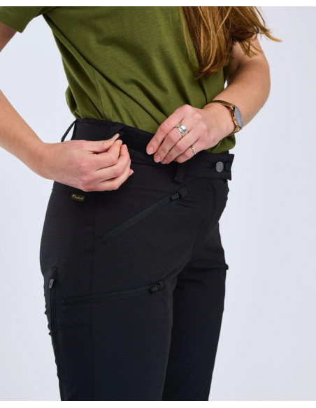 Pinewood Abisko Light Stretch TRS W Black