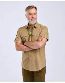 Pinewood Safari S/S Shirt Sandstone | Holmgrens Jakt & Fritid