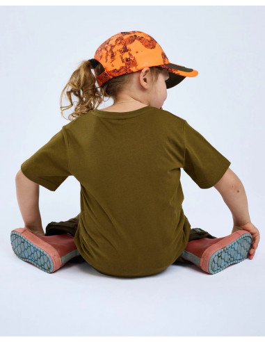 Pinewood Wild Boar T-shirt Barn Olive