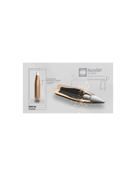 Nosler 30-06 10,7g AcccuBond 165gr | Holmgrens Jakt & Fritid |