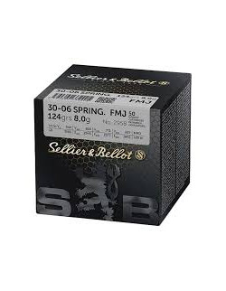 Sellier & Bellot 30-06 124gr FMJ | Holmgrens Jakt och Fritid |