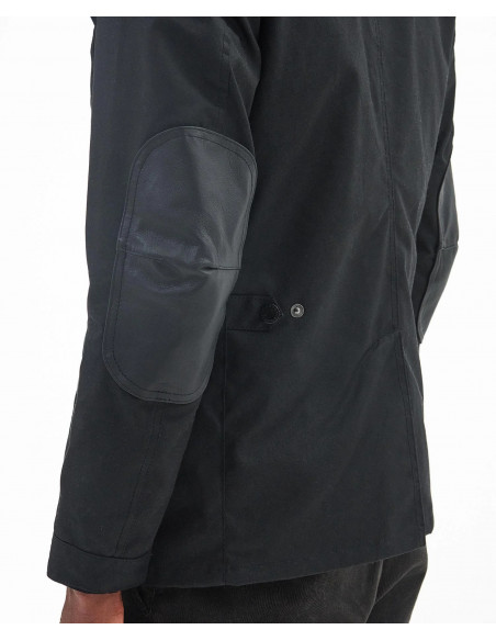 Barbour Ogston Wax Jacket Black