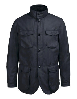 Barbour Ogston Wax Jacket Black | Holmgrens Jakt och Fritid