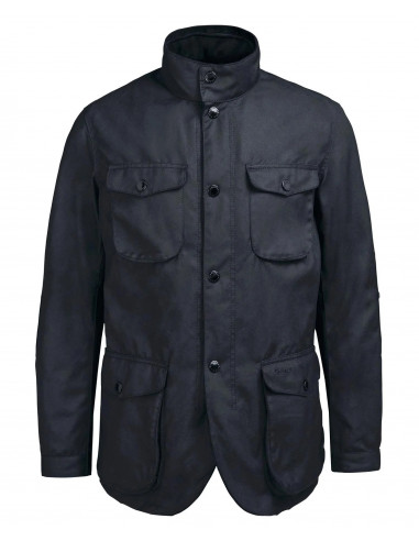 Barbour Ogston Wax Jacket Black | Holmgrens Jakt och Fritid