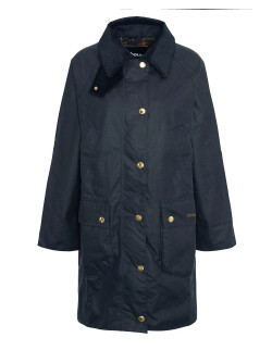 Barbour Long Beadnell Wax Jacket Navy | Holmgrens Jakt och Fritid 2