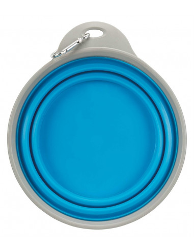 Reseskål Silikon med plastkant 1 liter