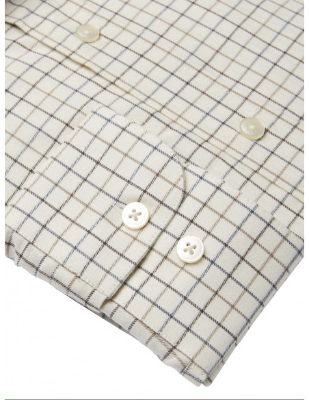 Chevalier Luton Shirt Blue Tattersall