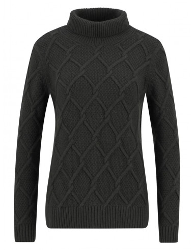 Barbour Burne Roll Neck Jumper Olive | Holmgrens Jakt och Fritid