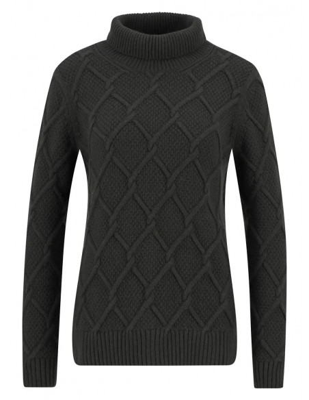 Barbour Burne Roll Neck Jumper Olive | Holmgrens Jakt och Fritid