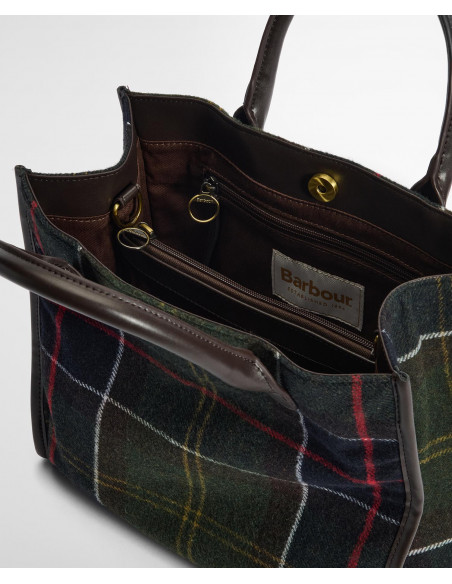 Barbour Barrhill Tartan Tote Bag